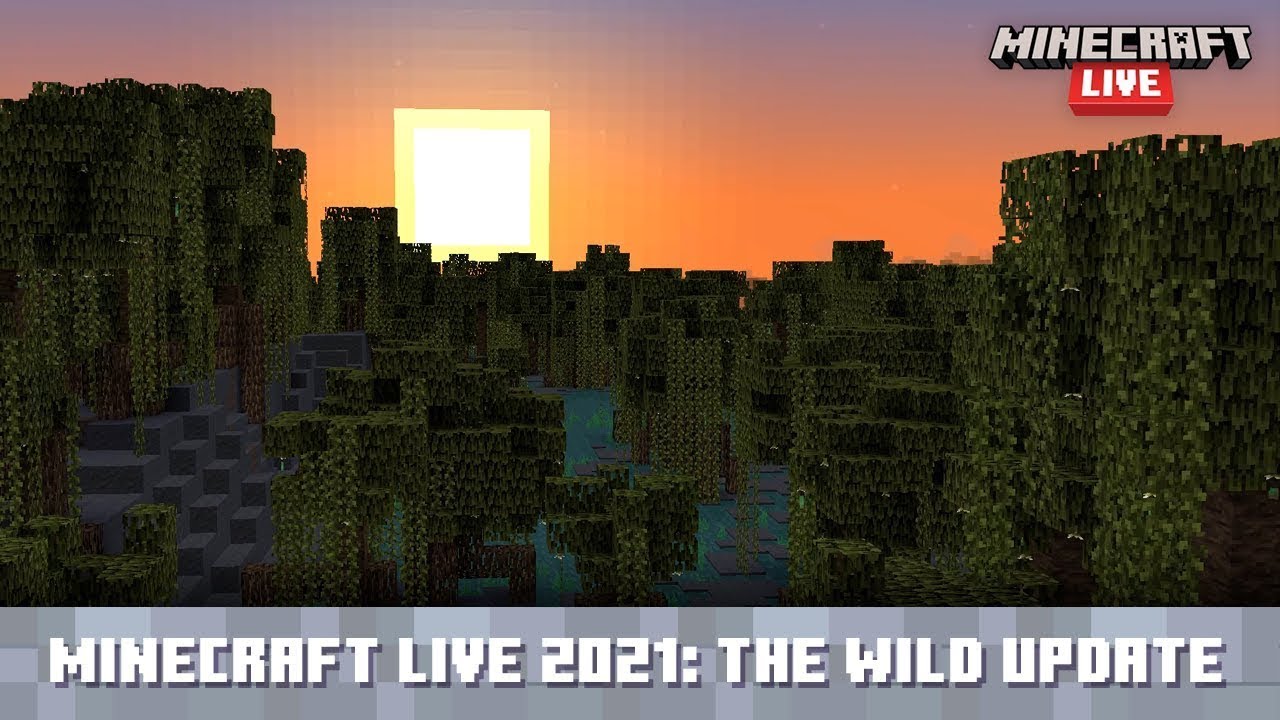 Minecraft Live 21 The Wild Update ワイルド アップデート Youtube