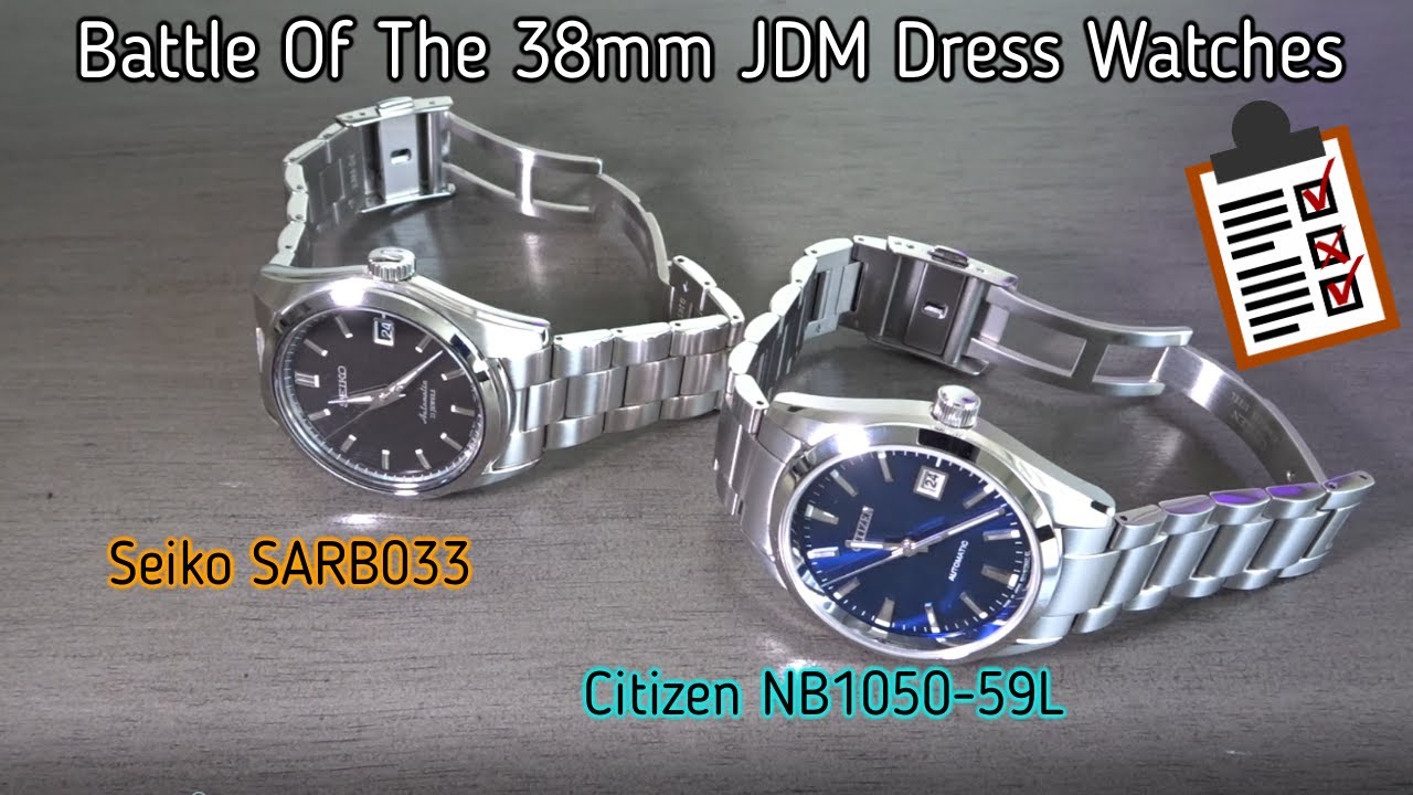 Newcomer Citizen JDM Dress Watch Takes On Legendary Seiko SARB033 - YouTube