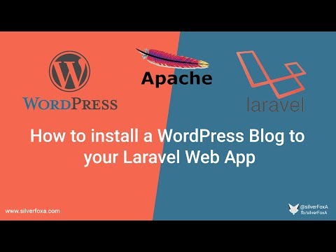 How to host a WordPress Blog to your Laravel Web App on same domain