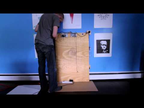 Makelangelo Drawing Robot - Hardware Mounting for v3