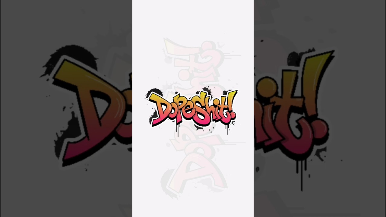 Easy Graffiti "DOPESHIT" 
