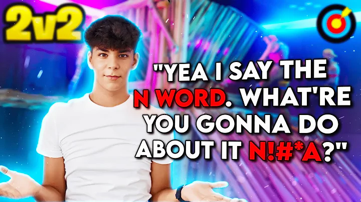 This Hispanic Kid Called Me the N-Word - Fortnite 2v2 Piece Control