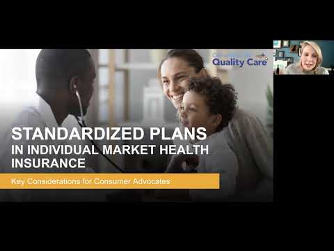 Standardized Plans in Individual Market Health Insurance