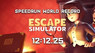 Escape Simulator - First 3 Levels Speedrun - 12:12.25 World Record Net Worth