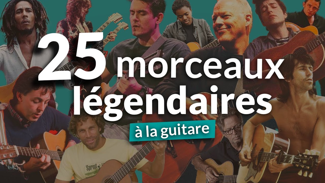 25 chansons MYTHIQUES à connaitre absolument à la guitare acoustique ⭐