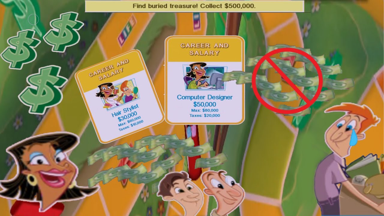 Zoe will stop at nothing to win!  -Kcaz plays Game of Life Ep.3