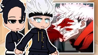 Past Jujutsu Kaisen react to Future || Jujutsu Kaisen || Gacha react