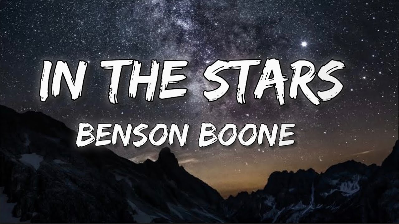 Benson Boone - In the Stars // Lyrics - YouTube