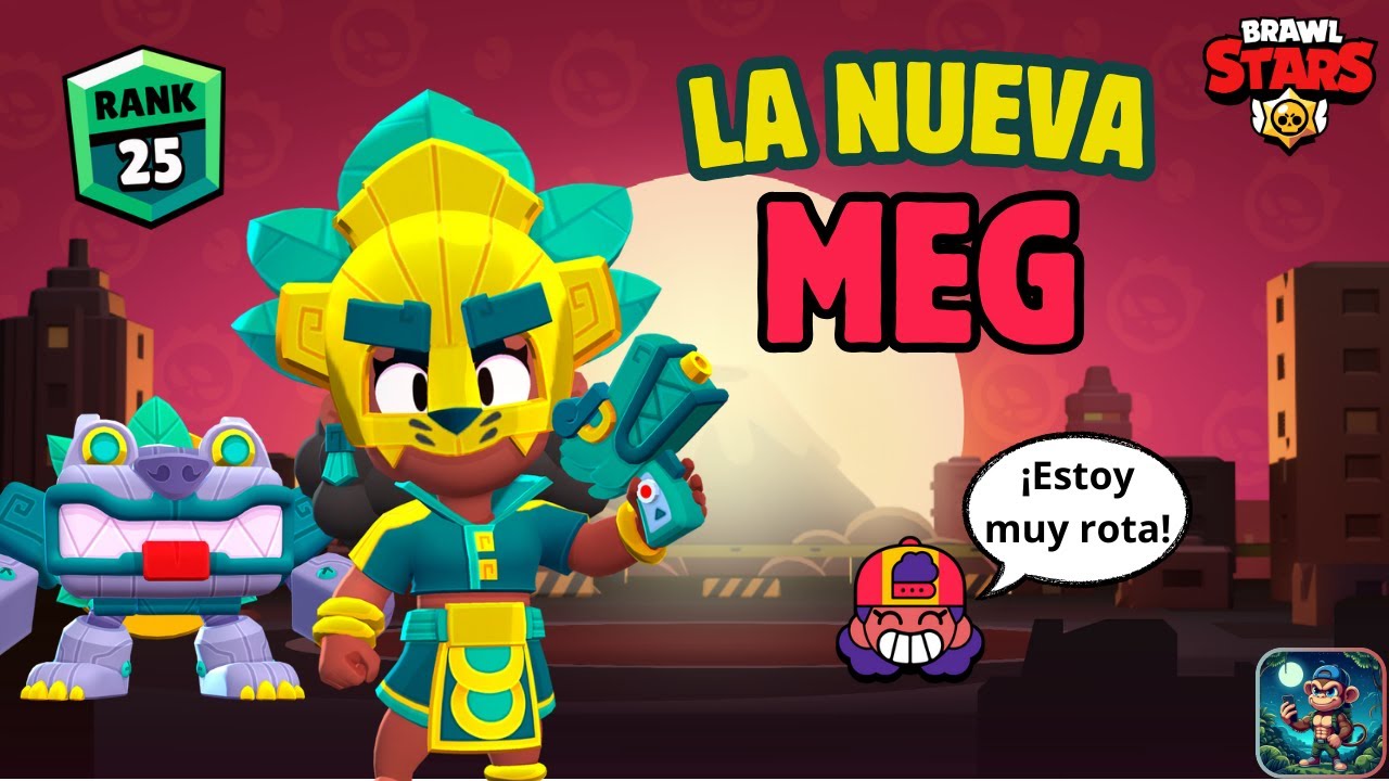 COMO JUGAR MEG DESPUÉS DEL REWORK - BRAWL STARS - YouTube