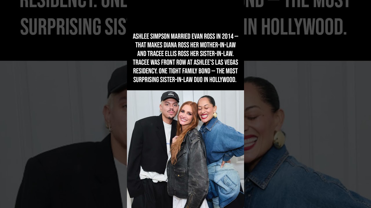 😱 THIS HOLLYWOOD FAMILY CONNECTION WILL BLOW YOUR MIND! Tracee Ellis Ross & Ashlee Simpson Are Sisters-In-Law!