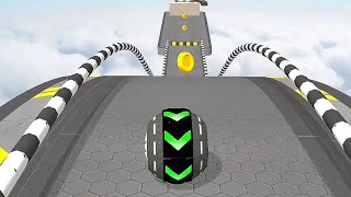 Rolling Ball Sky Escape Gameplay Speedrun All Levels 2059
