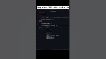 Master Inline CSS: Transform Your HTML Instantly! #csstutorial #codewithmayur