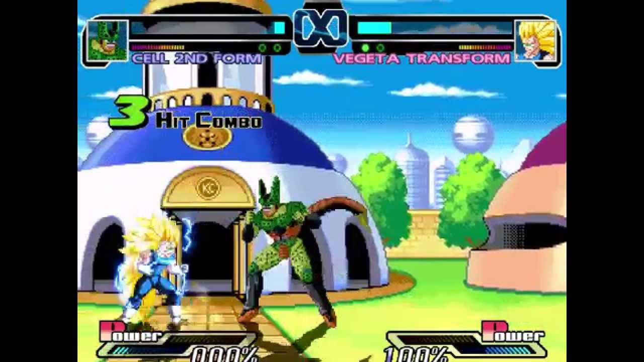 dragon ball heroes mugen v3 cell 2nd form vs vegeta transform youtube cell 2nd form