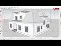 Small family house | Hidden Penthouse | Roof design