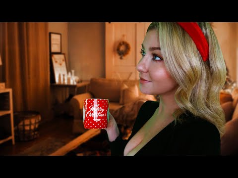 ASMR POV CHRISTMAS MOVIE NIGHT | Realistic Comforting Roleplay