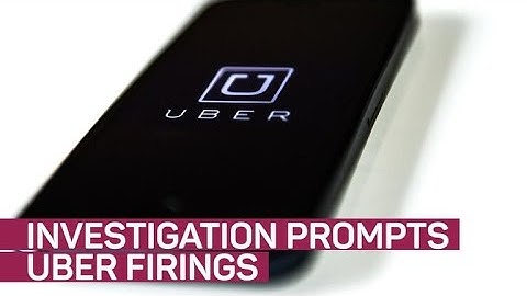 Uber fires 20 employees in harassment investigation