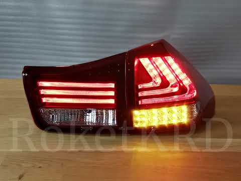 Задние фонари Lexus RX 03-2009 год LED
