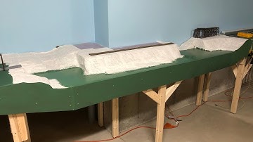 Iowa Southern Railroad - S2 E25 Foam Sculpting and Plaster Cloth