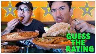 Guess The Restaurant Rating (Best or Worst Reviewed In My City) *Vegan Mexican*