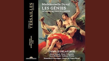 Les Génies, Entrée I Scene 4: Duo. Amour, viens nous unir (Léandre, La principale nymphe)