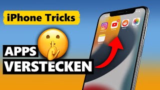 Apps VERSTECKEN auf dem iPhone - iOS 16 & iOS 15 (3 Methoden) screenshot 4