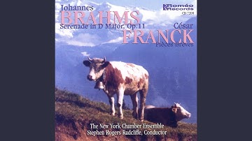 Serenade in D Major, Op. 11: Scherzo - Allegro non troppo