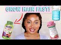 BEST HAIR GROWTH VITAMINS/SUPPLEMENTS FOR FASTER, THICKER HAIR GROWTH FAST! (THESE ACTUALLY WORK!)