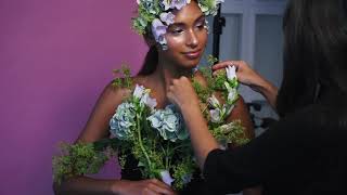 MY FIRST BEAUTY EDITORIAL SHOOT! Floral Storm for Lucy's Magazine