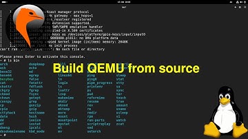 Build QEMU from source