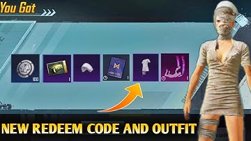 New Redeem Code Godzilla Vs Kong PUBG MOBILE | Free Permanent Mummy Outfit New Event