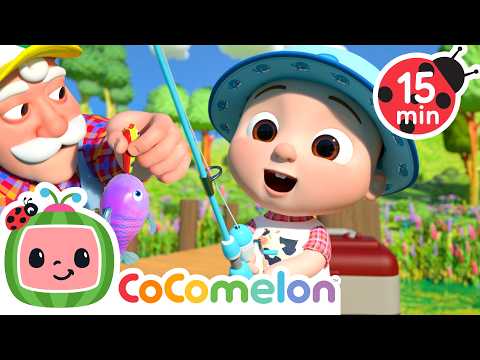 12345 Once I Caught A Fish Alive! | CoComelon | Science and Nature Cartoons For Kids