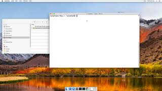 2. install working environment mac