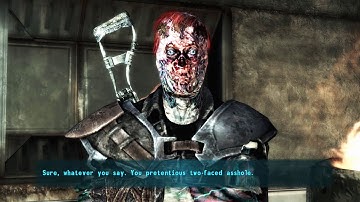Asking Roy Phillips about Being a Ghoul in Fallout 3