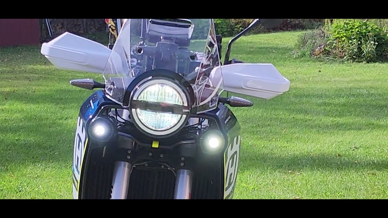 Cyclops Aurora auxiliary lights in high beam mode. YouTube