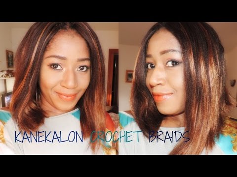XPRESSION/KANEKALON CROCHET BRAIDS - YouTube