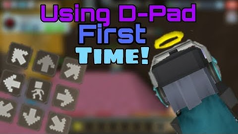 Play Bedwars With D-Pad For the First time
