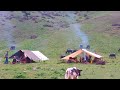 Most peaceful relaxing himalayan village lifestyle  organic shepherd food  real nepali life 