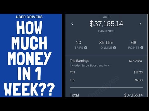 วีดีโอ: คุณสามารถทำเงินได้เท่าไหร่กับ uber ในแทมปา?
