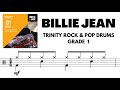Billie Jean - Trinity Rock & Pop Drums GRADE 1