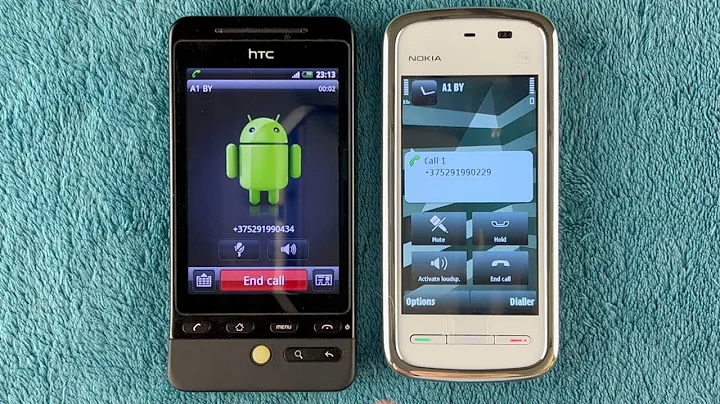 Calling from HTC Hero to Nokia 5230 and back. First phone with HTC Sense