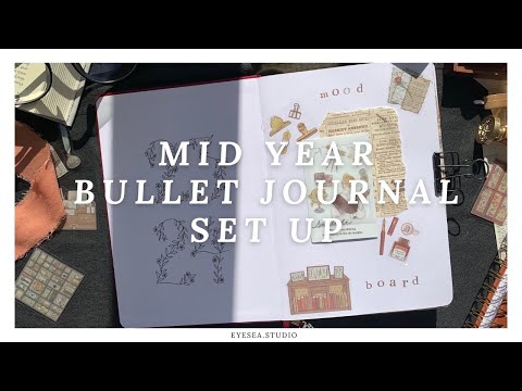 A Functional 2024 Bullet Journal Set Up 