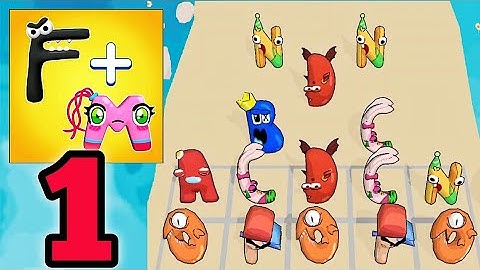 Alphabet Merge: Monster Lore ABCDE..... Gameplay Part 1