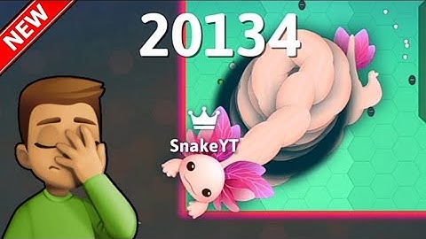 I Feed Cute Noob In Snake.Io! Epic Snakeio Gameplay