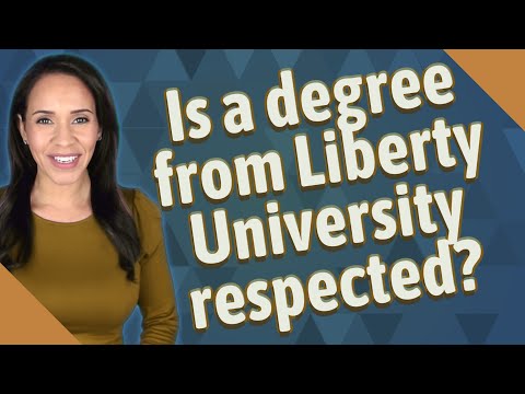 Video: ¿Está acreditada la Liberty University?