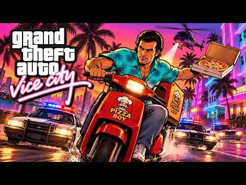 CONSEGNO PIZZE PER DIVENTARE PIÙ FORTE! 🍕 | #14 | GTA VICE CITY | ROAD TO GTA 6