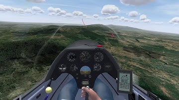 Condor 2 Soaring Simulator -  Flying with the ASK 21 in Central Spain