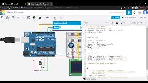 [Elektronika 2] Simulasi Arduino Menggunakan TinkerCAD - Membuat Termometer Digital