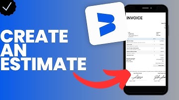 How to create an estimate in Invoice Bookipi?