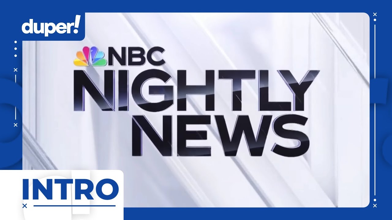 Nbc Intro NBC | NBC Nightly News intro (2023-present) - YouTube