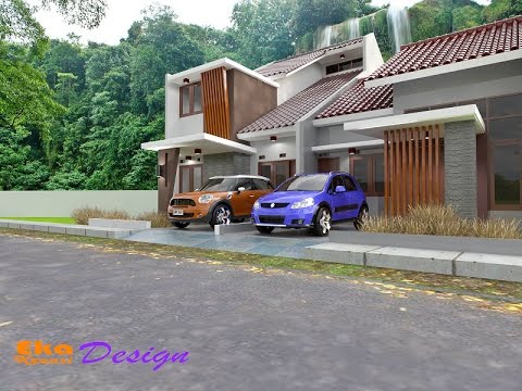 Jasa Desain  Rumah Minimalis di Tangerang Rumah Semi 2 